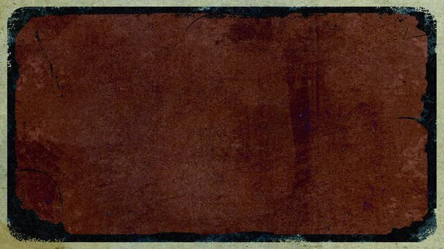 Grunge background abstraction. Grunge brush strokes animation. 4k animation of an abstract vintage background with old paper textures