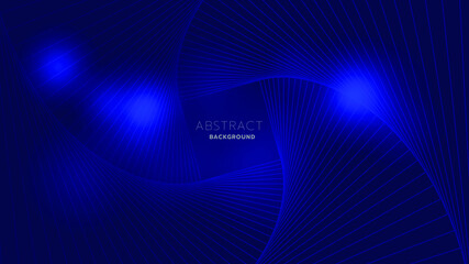 Abstract background with a line waves of futuristic style