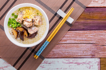 Pork Bone Boiled Rice