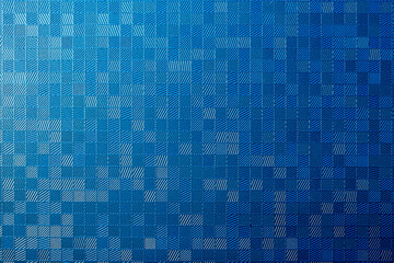 The parallels line texture on the blue background  surface. The multi-degree incline line with blue...