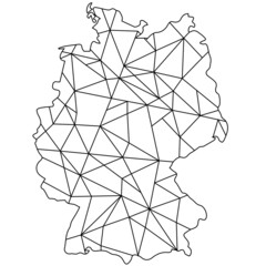 Deutschland-vernetzt/Deutschland-Karte 