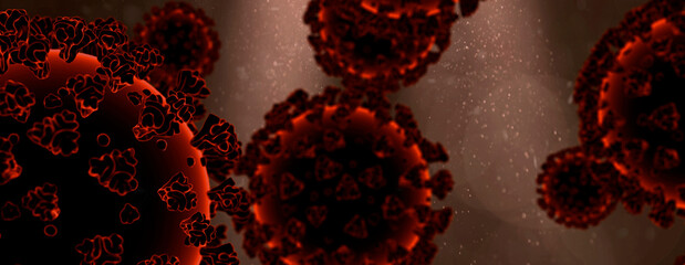 Corona virus in blood stream