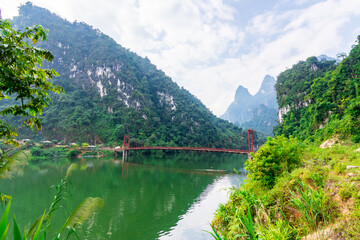 Fototapeta na wymiar Landscape photo in Tua Chua district, Dien Bien province, Vietnam