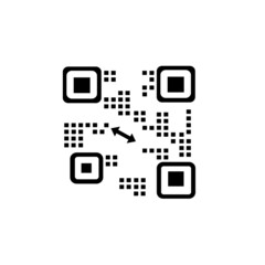 QR code Vector icon illustration
