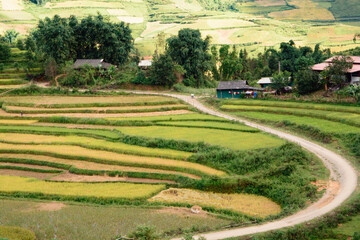 A landscape photo taken in Vietnam