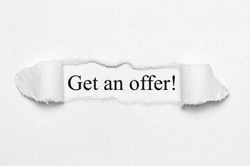Get an offer! 