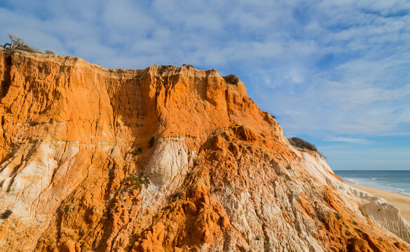 Beach Of Praia Da Falesia