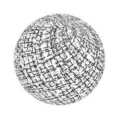 Stroked Sphere Texture