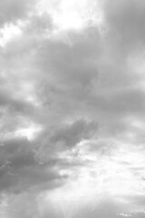 Obraz premium Grey storm clouds