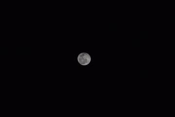 moon, night, sky, dark, space, full, black, full moon, astronomy, lunar, planet, crater, bright, moonlight, luna, light, universe, sphere, cosmos, craters