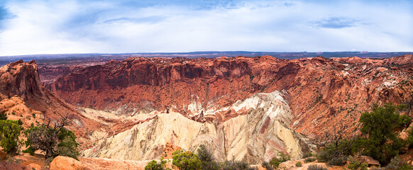 Wide panorama of 