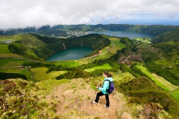 Wanderin Sete Cidades SAo Miguel Azoren