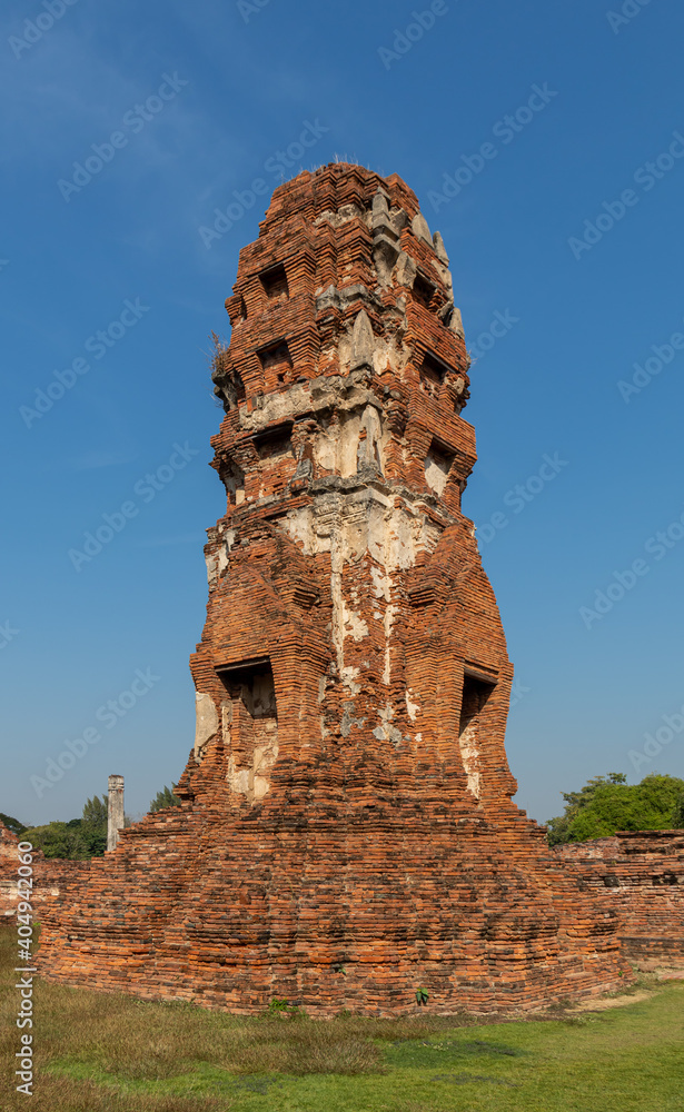 Poster Temple à Ayutthaya, Thaïlande