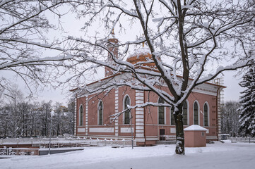Cathedral Mosque in Minsk, the largest Muslim temple in Belarus