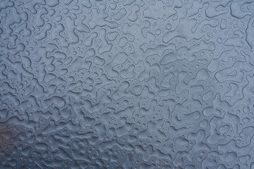 Abstract illustration. Lady or raindrops close up. Macro, strong magnification. Background