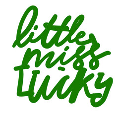 Irish quote. Hand lettering illustration for your design