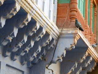 Traditional architecture in Jodhpur, the blue city in Rajasthan