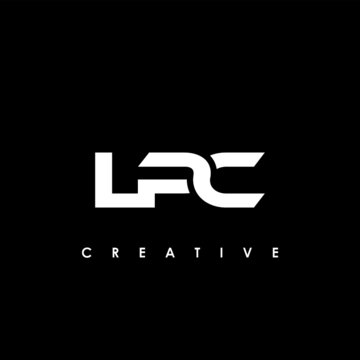 LPC Letter Initial Logo Design Template Vector Illustration