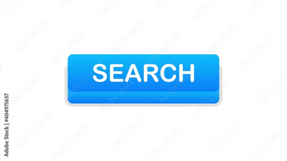 Canvas Prints search. web banner. arrow, cursor icon. arrow icon. hand click. stock illustration.