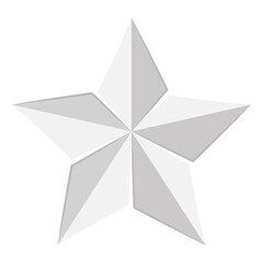 Isolated Belen star icon. Christmas decoration - VEctor