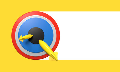 Símbolo de diana de destino