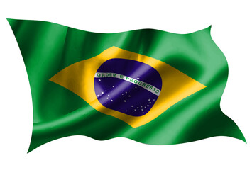 ブラジル　 国旗　シルク　アイコン