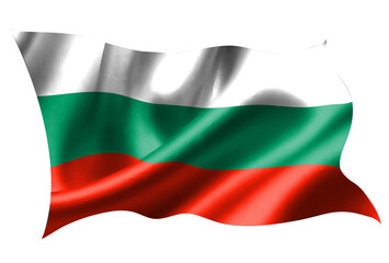 ブルガリア　 国旗　シルク　アイコン