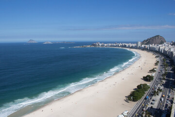 view of a urban beach