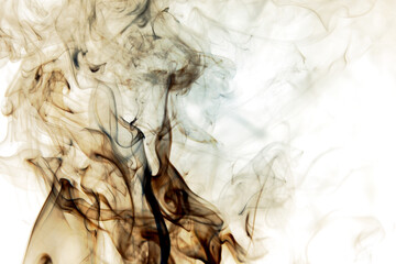 Smoke background / Smoke occurs when there is incomplete combustion
