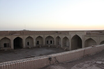 Caravanserai in Iran desert