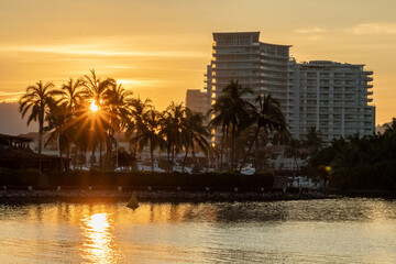 Obraz premium Atardecer en Ixtapa