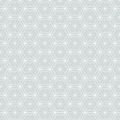 Hexagon art deco pattern background.