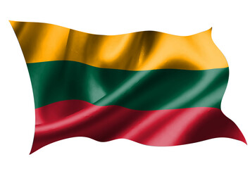 リトアニア　 国旗　シルク　アイコン