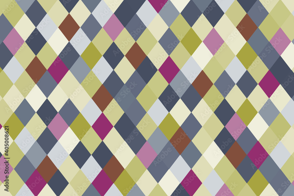 Poster abstract triangle seamless background and geometric diamond shapes. seamless vector pattern. textile