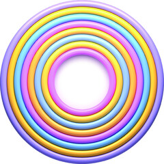 Colorful rings on white background. modern geometric pattern design. Abstract Circles Geometric Background.Business or technology presentation design template, brochure or flyer pattern, or geometric 