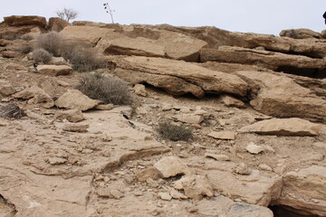Iran desert landscape