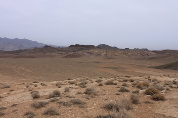 Iran desert landscape