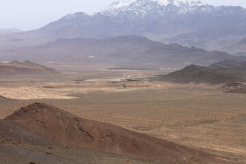 Iran desert landscape