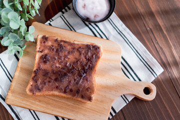 あんバタートースト　モーニング