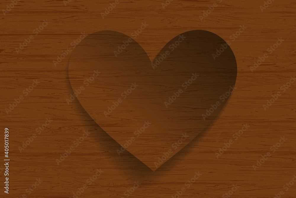 Aufkleber 3d rendering heart abstract background and platform for advertising products background