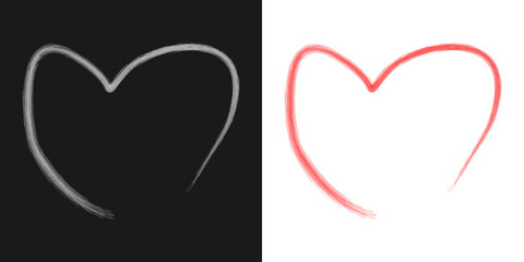 Hearts symbol. love symbol. valentine hearts symbol 