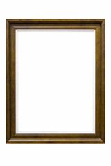Fototapeta premium wooden picture frame isolated