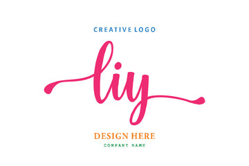 LIY lettering logo is simple, easy to understand and authoritative