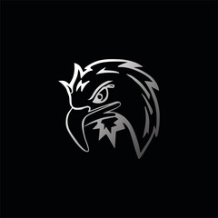head of an eagle logo. This logo is the Javanese eagle logo