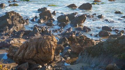 rocks on the beach