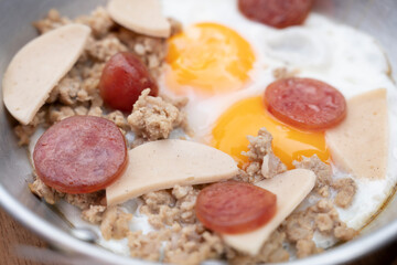 Healthy Morning Pan Egg Set