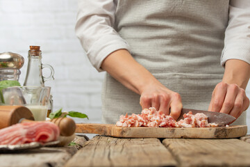 cooking, bacon, meat, food, meal, chef, cooked, fry, pan, fat, cook, dinner, kitchen, sizzling, healthy, hot, lunch, breakfast, closeup, delicious, dish, homemade, ingredient, tasty, stove, unhealthy,