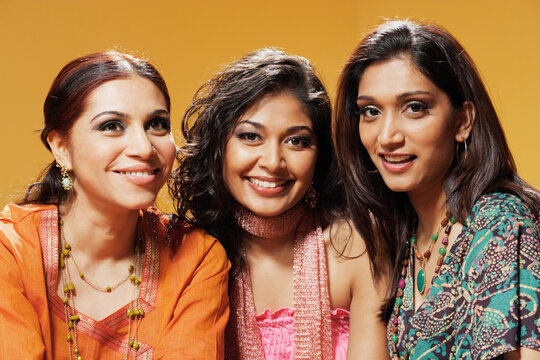 Portrait of three women