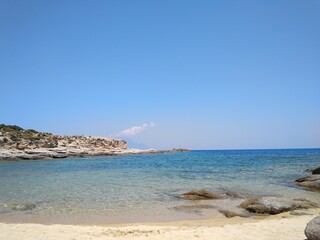 beach and sea greece