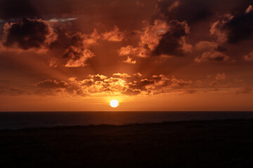 Fototapeta premium Sunset Dansk